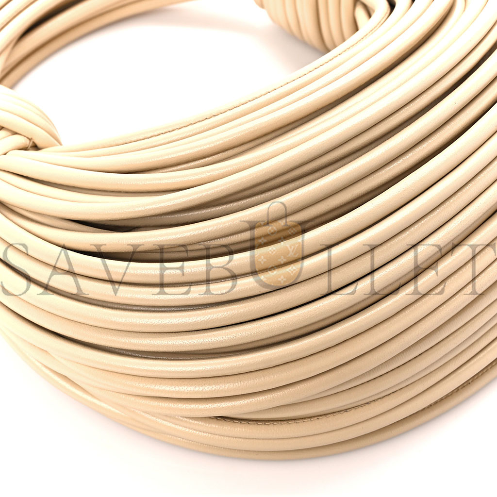 bo*te*ga Ve*ne*ta nappa mini tubular double knot porridge (26*10*9cm)