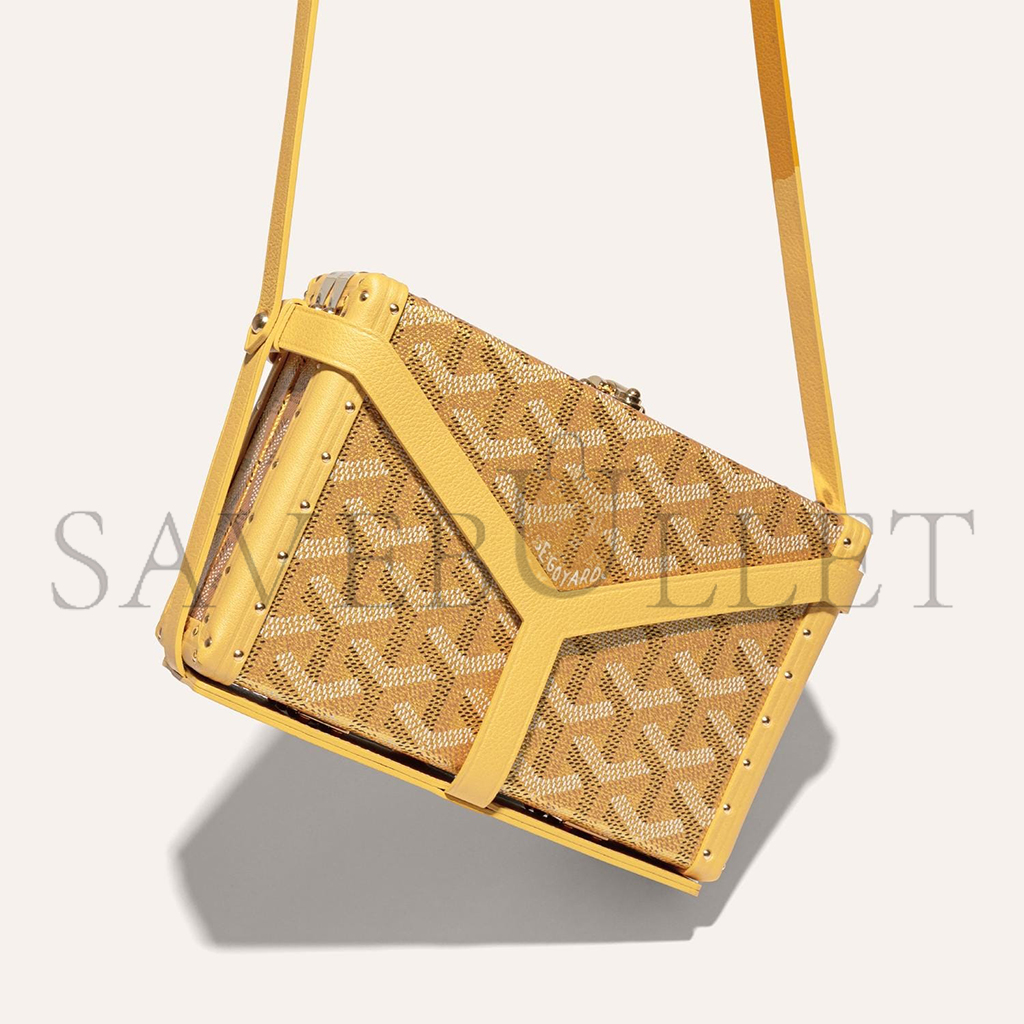 Go*ard minaudiÈre trunk bag mina55pmlty60cl60o (17*11.5*5.5cm)