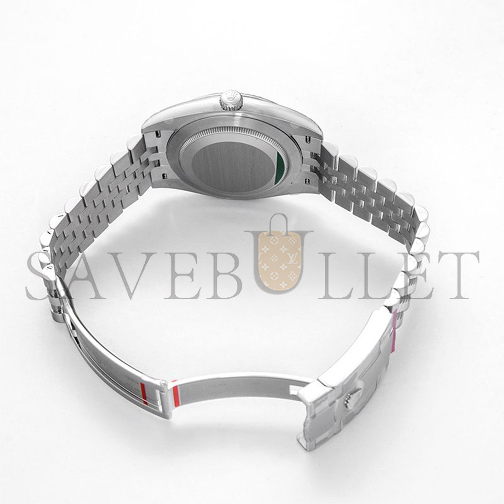 R*l*x datejust 41 stainless steel fluted watch 126334-0020