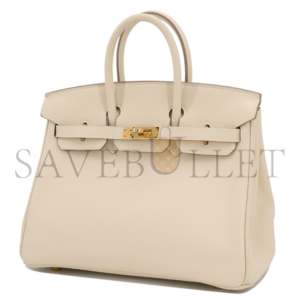 H**mes birkin touch 25 matte crocodile leather silver buckle 10088357 (25*20*13cm)