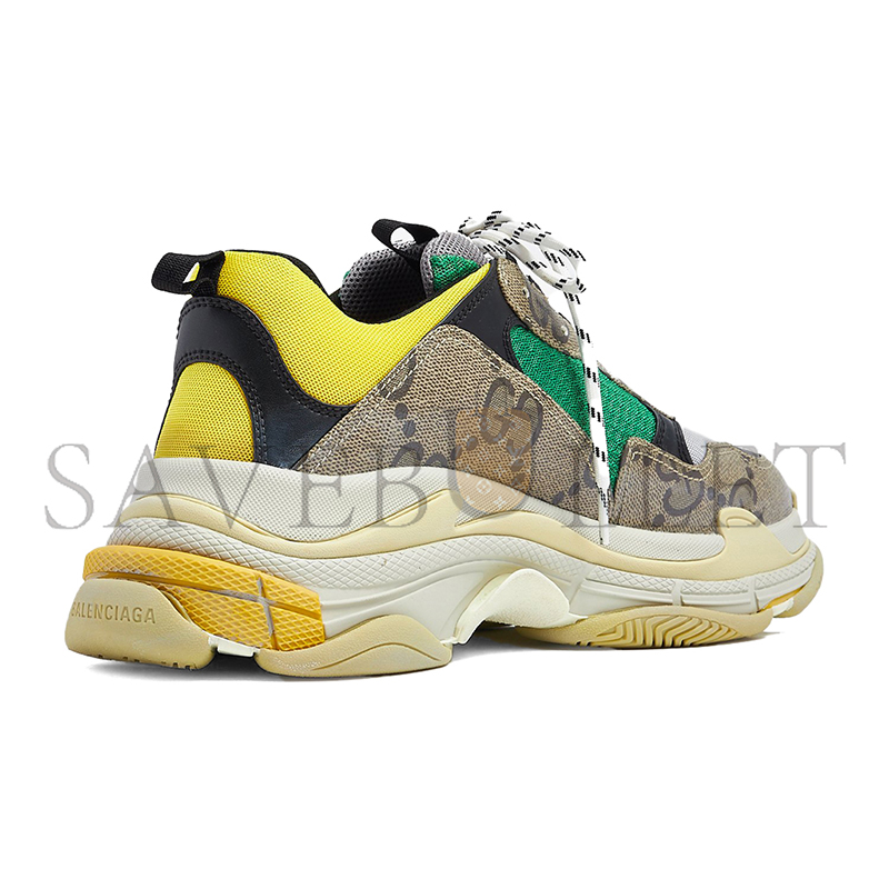 Ba*len*cia*ga x g*u*i pre-loved the hacker project triple s sneakers 681067umo209766