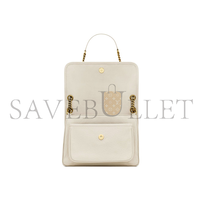 Y*L niki medium in grained lambskin 633178aacyt9207 (28*20*8.5cm)