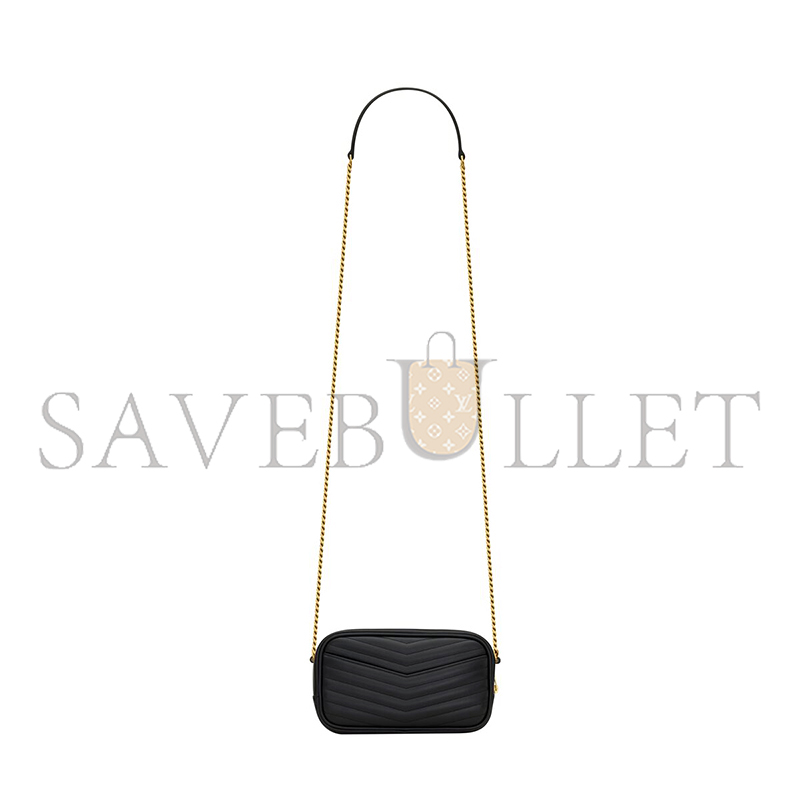 Y*L mini lou in quilted leather 748849dv7011000 (19*10.5*5cm)