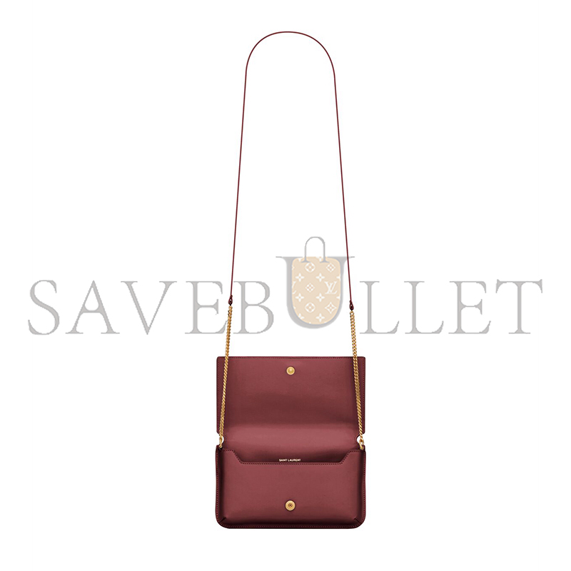 Y*L cassandre phone holder in smooth leather 6350950u40j6592 (18*11*2.5cm)