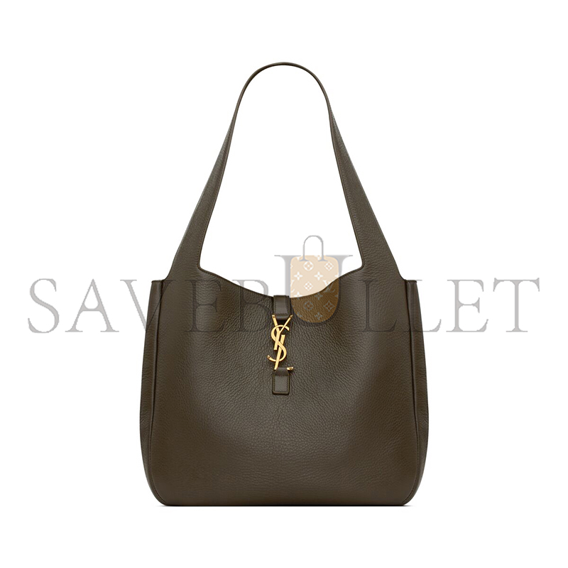 Y*L le 5 À 7 bea in grained leather 763435aactp3212 (50*28*18cm)