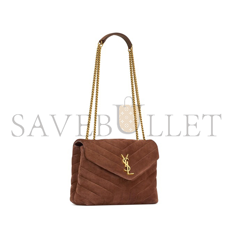 Y*L loulou small chain bag in suede 494699320025 (23*17*9cm)