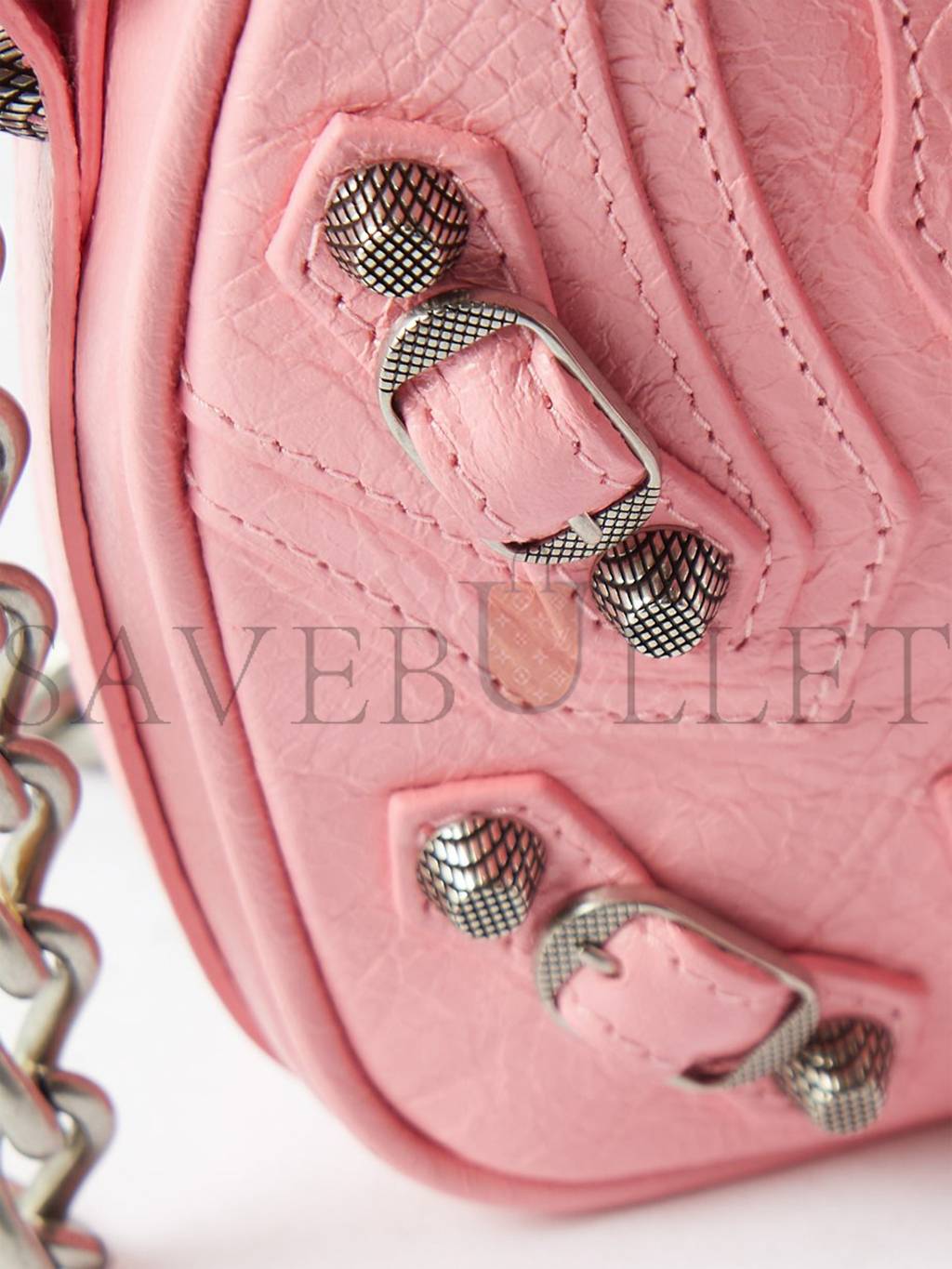 Ba*len*cia*ga pink le cagole mini leather cross-body bag matchesfashion us (15.2*13.9*5cm)