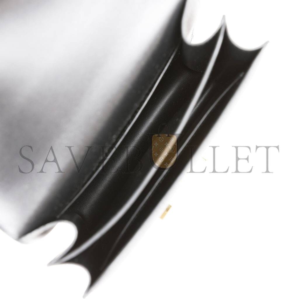 H**mes constance 18 black epsom gold hardware (18cm)