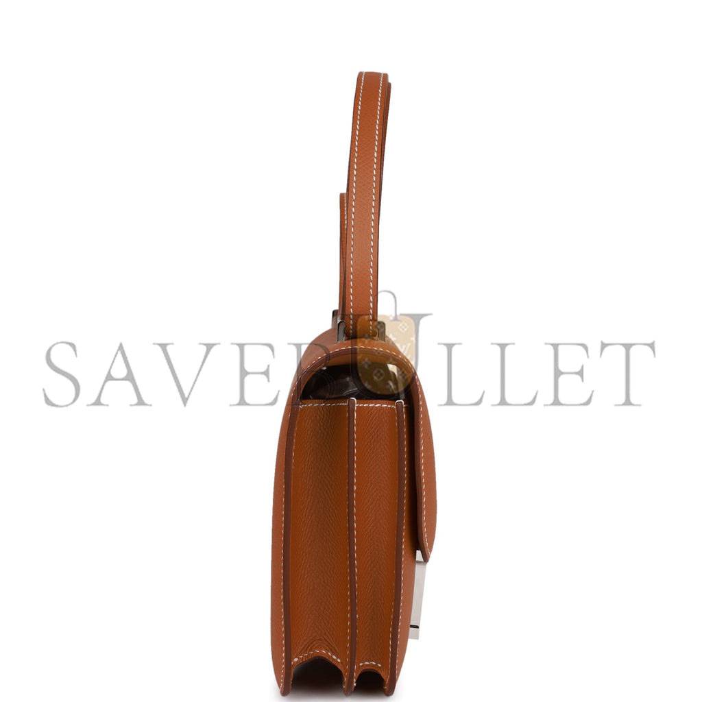 H**mes constance 18 gold epsom palladium hardware (18cm)