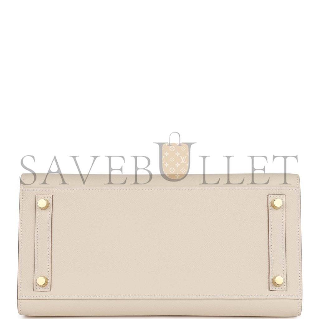 H**mes birkin sellier 30 craie epsom gold hardware 39873599111262 (30cm)