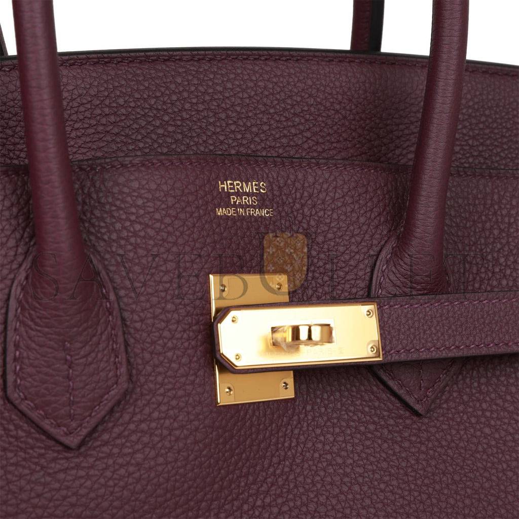 H**mes birkin 35 cassis togo gold hardware 39806150312030 (35cm)