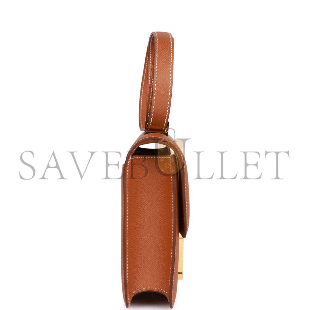H**mes constance 24 gold epsom gold hardware 39871544426590 (24cm)