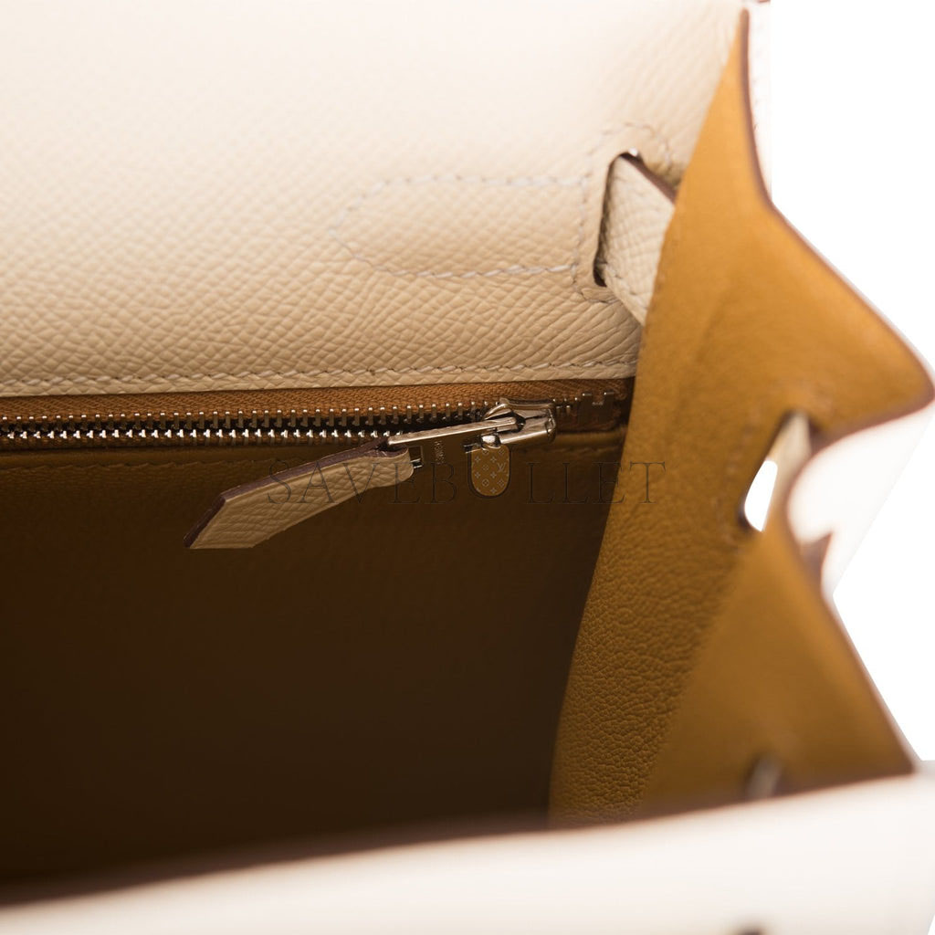 H**mes kelly sellier 28 nata verso epsom palladium hardware (28*22*10cm)