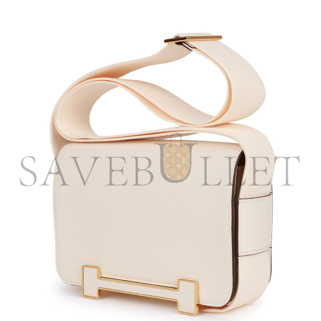 H**mes geta nata chevre gold hardware (20.3*14*6.4cm)