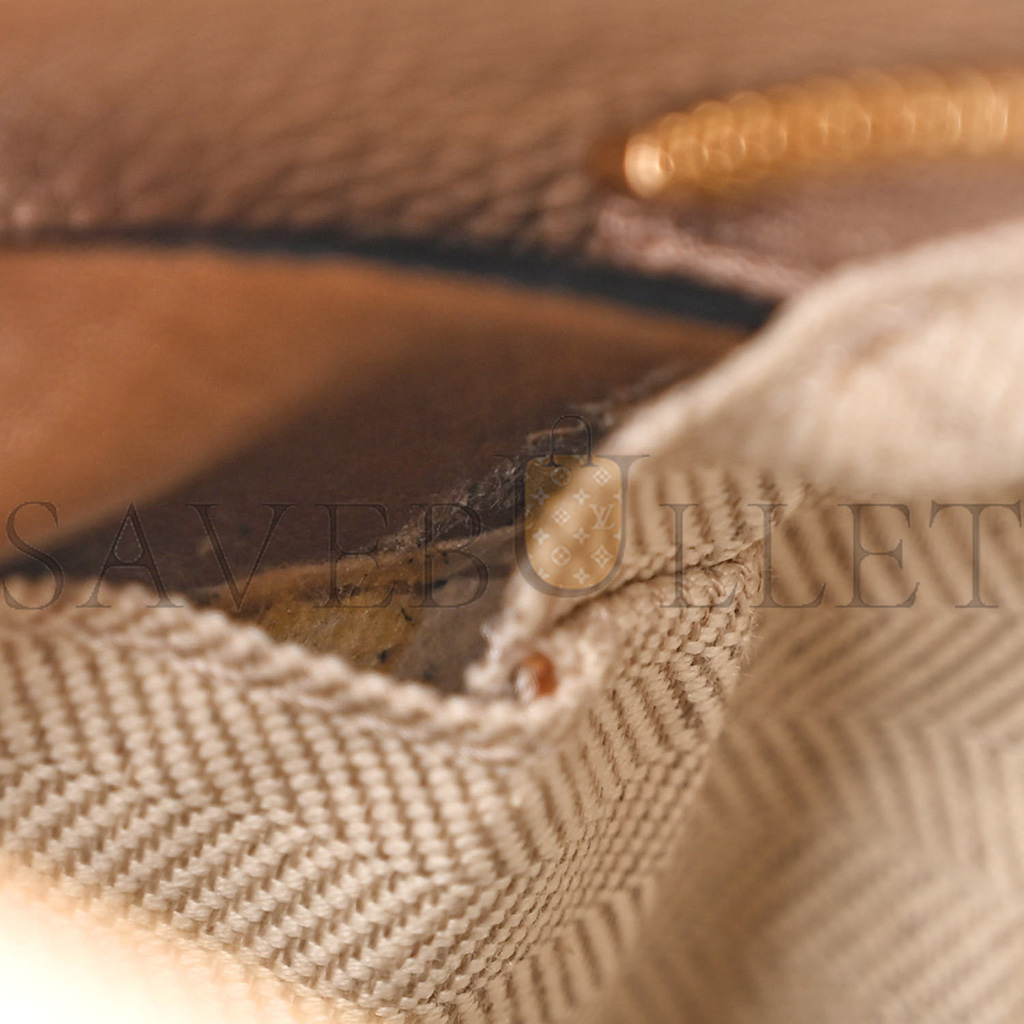 l*ew* grained calfskin small puzzle bag sand mink (24*16.5*10.5cm)