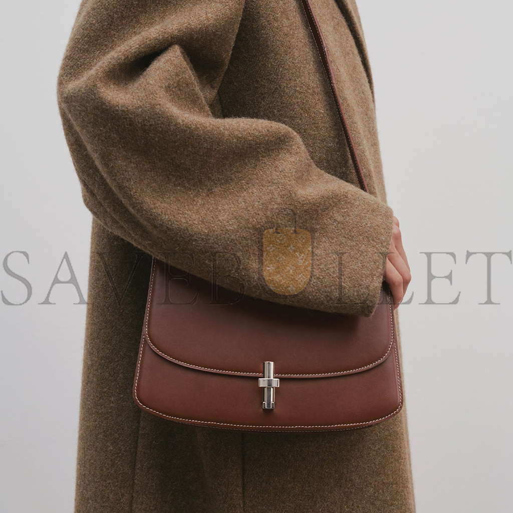 T*e R*w sofia 10.00 shoulder bag in leather cherry wood w1570l60chywd (25*18*8cm)