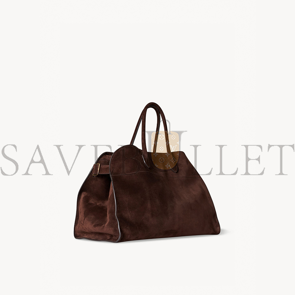 T*e R*w soft margaux 15 bag in suede mocha w1255l25moshg (38*28*23cm)