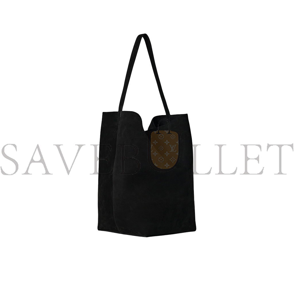 T*e R*w large ns park tote bag in nubuck black w1273l87blk (43*38*20cm)