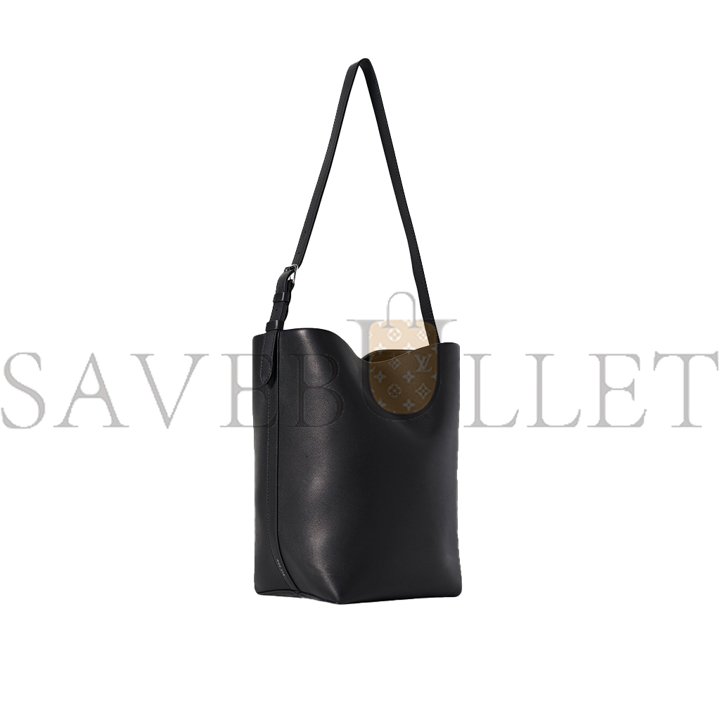 T*e R*w medium ns shoulder bag in leather black w1588l72blpl (33*28*15cm)