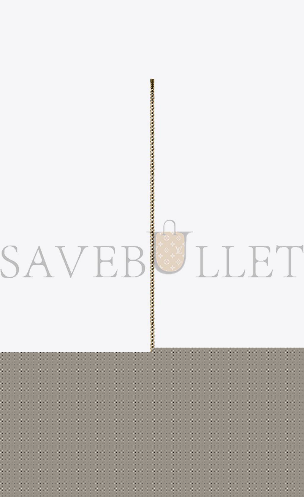 Y*L kate small chain bag with tassel in crocodile-embossed shiny leather 474366dnd0j9207 (20*12.5*5cm)