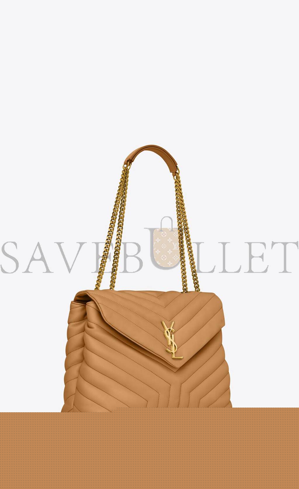 Y*L loulou medium chain bag in quilted leather 574946dv7272357 (32*22*12cm)