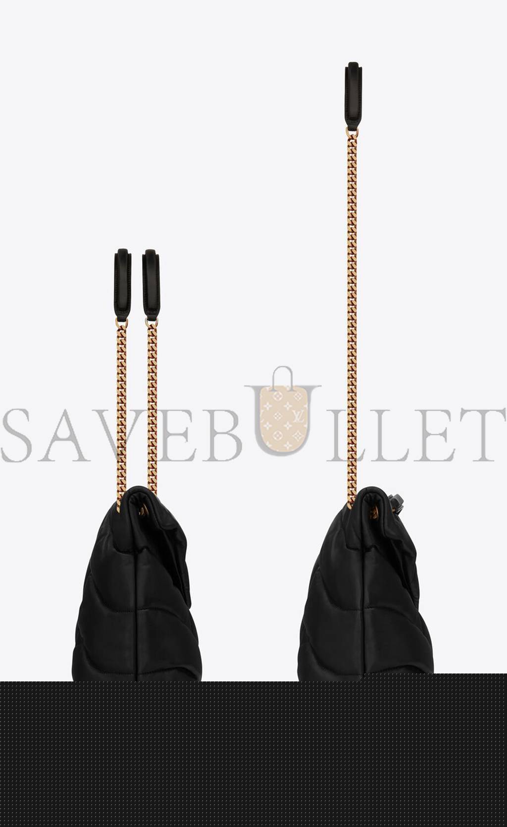 Y*L puffer medium chain bag in quilted lambskin 5774751el071000 (35*23*13.7cm)