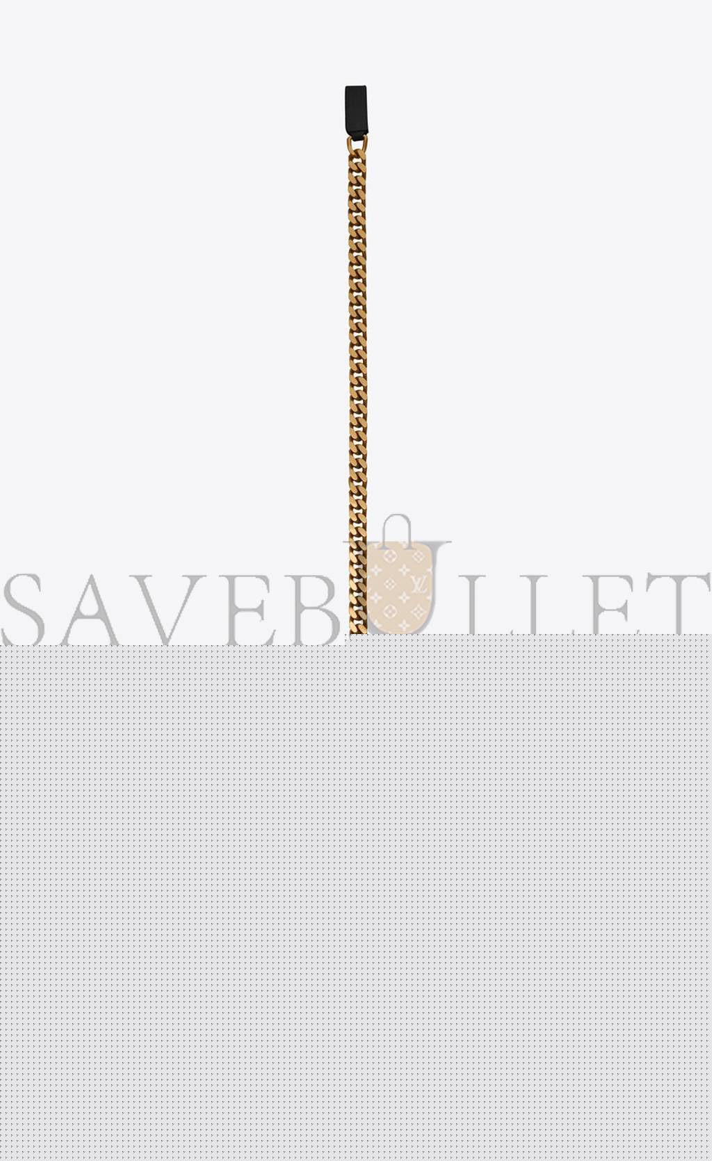 Y*L college medium chain bag in quilted suede 6002791u8071000 (24*17*6.5cm)