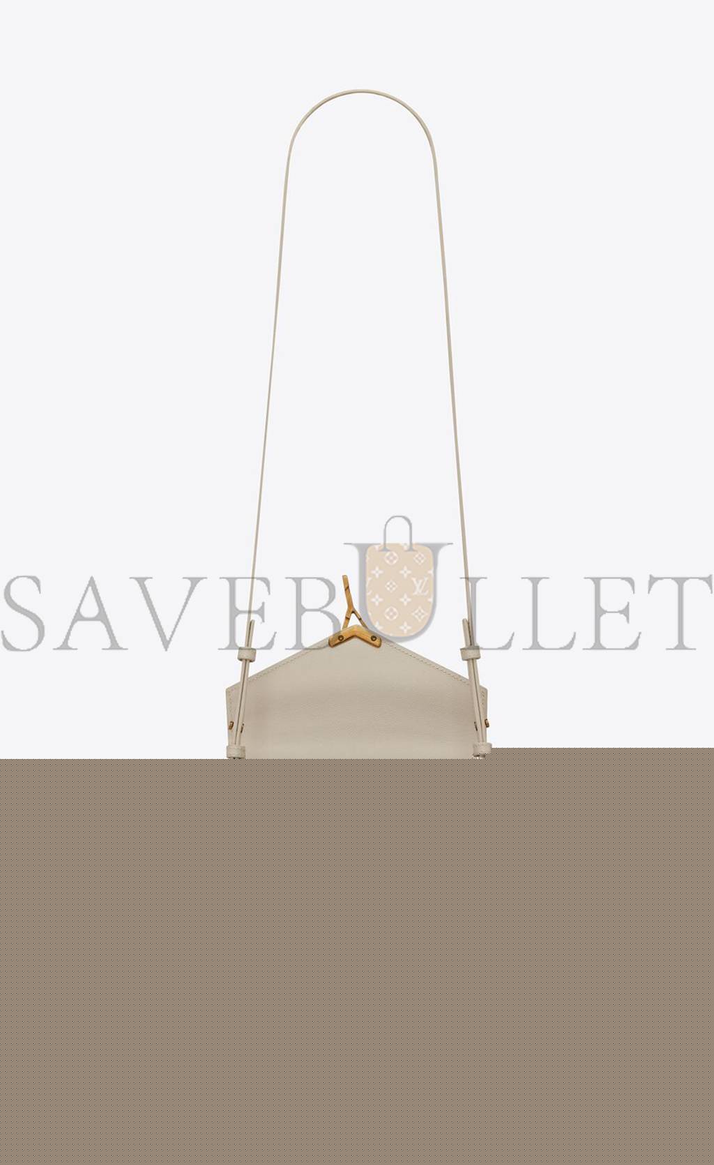 Y*L cassandra mini top handle bag in grain de poudre embossed leather 623930bow0w9207 (20*16*7.5cm)