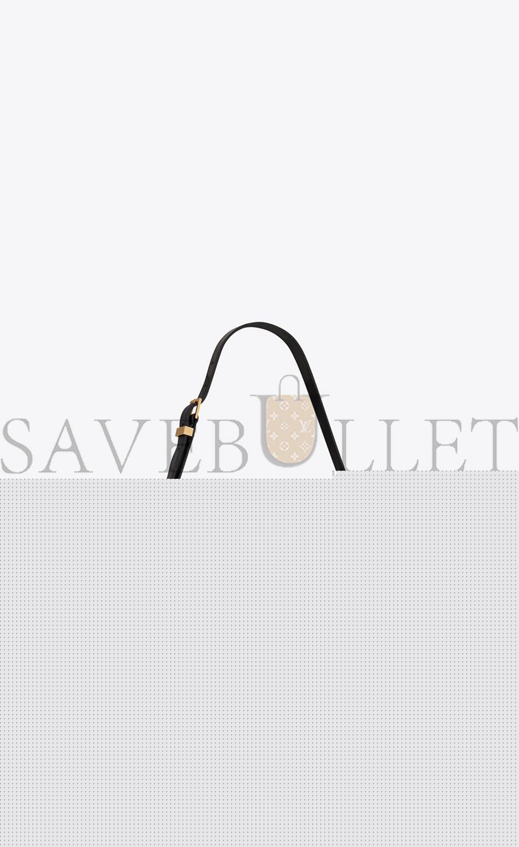 y*l manhattan small shoulder bag in box Sa**t Lau*nt leather 6756260sx0w1000 (24*17.5*6cm)